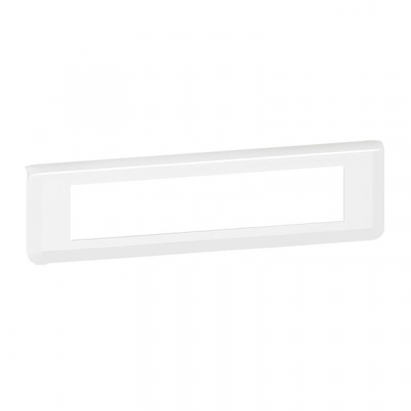 Legrand - Plaque de finition horizontale Mosaic pour 10 modules blanc Réf : 078810L