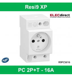 Prise de courant 16A Réf. : R9PCS616