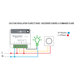 Schneider - Odace SFSP - Actionneur Générique - Minuterie - 10A - Réf : S520192