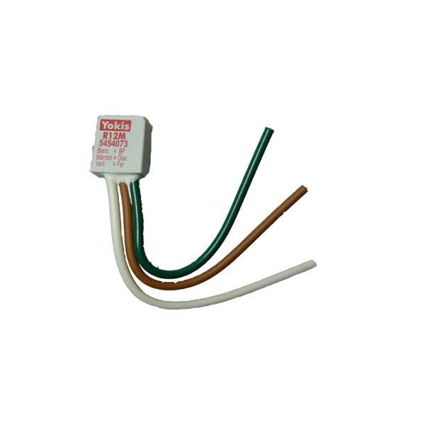 Yokis - Interface double bouton poussoir - Réf : R12M