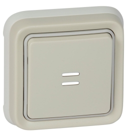 Legrand Plexo - Poussoir NO...