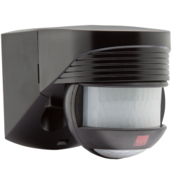 B.E.G - LC-Click-N 140 détecteur de mouvement infrarouge 140°+180° - Mural - Noir - Réf : 91021