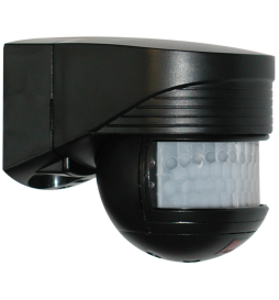 B.E.G - LC-Click 140 détecteur de mouvement avec zone de détection 140°C - Mural - Noir - Réf : 91121