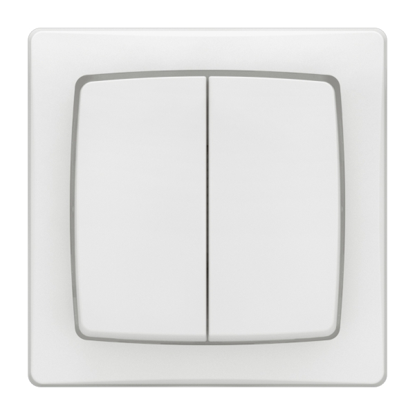 Legrand - Transformeur double 5 en 1 - interrupteur - va et vient ou poussoir double - Saillie - Complet - Réf.: 086020L