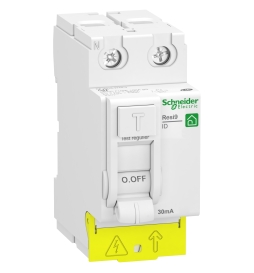 SCHNEIDER - Inter différentiel Resi9 XP 2P - 25A - 30ma - Type AC - Réf : R9PRC225