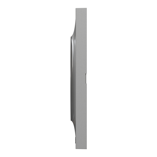 Schneider - Odace - Styl - Plaque 1 poste - Aluminium - Réf : S520702E