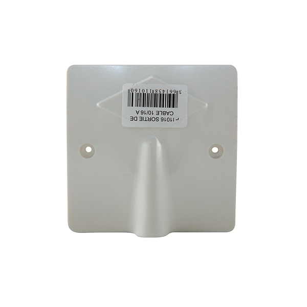 SIB - Sortie de câble 16/20A - à vis dim. 80x80 + boîte Legrand batibox BBC - P11016+080021