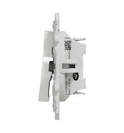 Schneider - Odace - Interrupteur va et vient - Blanc - 10A - 250V - Bornes auto - Réf : S520204