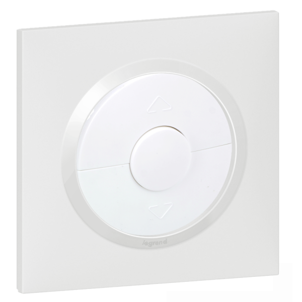 Legrand - Dooxie - inter de de volets roulants + plaque blanche - Réf : 600021+600801