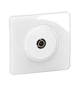 Legrand - Céliane 2024 - Prise TV complet 1 poste - 080251 + CM0382 + CB0382 + CP0001