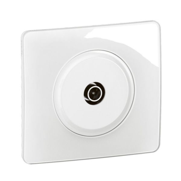 Legrand - Céliane 2024 - Prise TV complet 1 poste - 080251 + CM0382 + CB0382 + CP0001