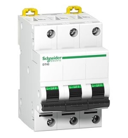 Schneider DT40 - Disjoncteur 3P - 32A - 6kA - courbe C - A9N21048