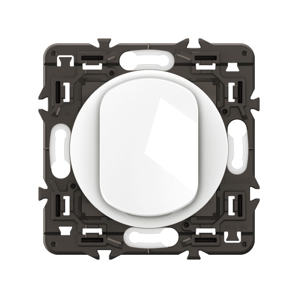 Legrand - Céliane 2024 - Interrupteur va-et-vient complet blanc - SANS PLAQUE - 1 poste - Réf : CX0001