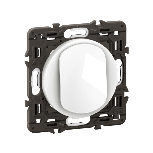 Legrand - Céliane 2024 - Interrupteur va-et-vient complet blanc - SANS PLAQUE - 1 poste - Réf : CX0001