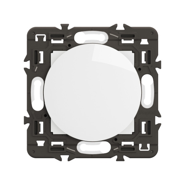 Legrand - Céliane 2024 - Obturateur complet blanc - SANS PLAQUE - 1 poste - Réf : CX0210