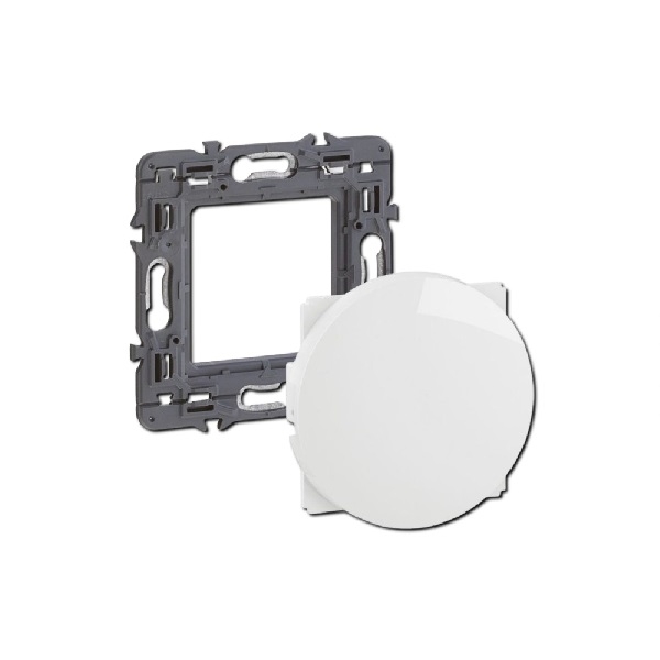 Legrand - Céliane 2024 - Obturateur complet blanc - SANS PLAQUE - 1 poste - Réf : CX0210