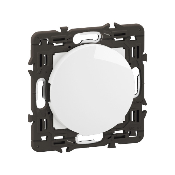 Legrand - Céliane 2024 - Obturateur complet blanc - SANS PLAQUE - 1 poste - Réf : CX0210