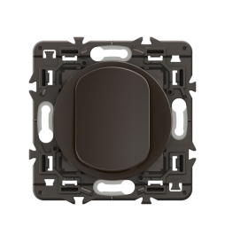 Legrand - Céliane 2024 - Interrupteur va-et-vient complet - Noir - SANS PLAQUE - 1 poste - Réf : CZ0001