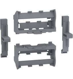 Schneider - Resi9 - Kit supports borniers pour coffrets Resi9 et Prisma ou tout rail Din - Réf : LGYT601R