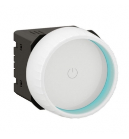 Legrand - Céliane 2024 - Variateur avec ou sans neutre - 200W -  Blanc - LED - Réf : CB0408