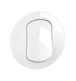 Legrand - Céliane 2024 - Interrupteur ou va et vient étanche complet - 10A - Blanc - IP44 - Réf : CG8001