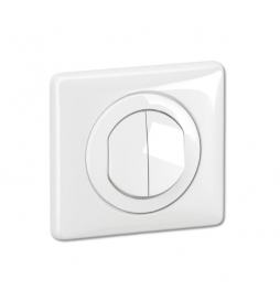 Legrand - Céliane 2024 - Double va et vient étanche complet - Blanc - IP44 - Réf : 080251 + 2 x CM0001 + CB4001 + CP2701