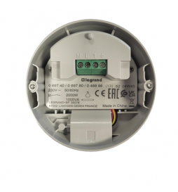 Legrand Plexo - Eco détecteur autonome 360° - IP55/IK04 - Réf. 069740