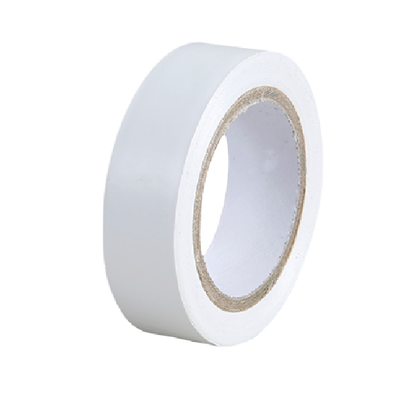 Eur'Ohm - Ruban isolant adhésif - Couleur Blanc - Chatterton - 15mmx10m - Réf : 72006