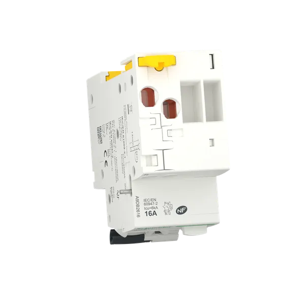 Schneider - Disjoncteur différentiel Acti9 iDD40T - Type A-SI - 1P+N - 4,5/6kA - 30mA - 16A - courbe C - Réf : A9DB2616