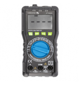 Multimètre numérique universel Hogert HT1E600, mesure jusqu’à 600V, catégorie de sécurité CAT III - vue 1