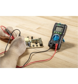 Hogert - Multimètre numérique - Cat 3 - 600V - Réf : HT1E600