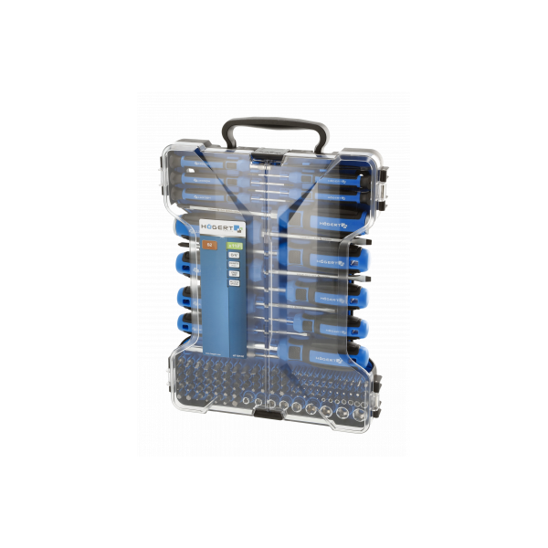 Hogert - Coffret Outils - 112 pièces - Réf : HT1S102
