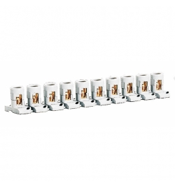 Legrand - Barrette de 10 bornes séparables 2 x 35 mm2 Réf : 034004