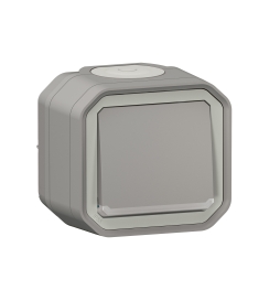 Legrand Plexo - Bouton poussoir lumineux 10A - 250V - IP55/IK08 - Réf : 069722L