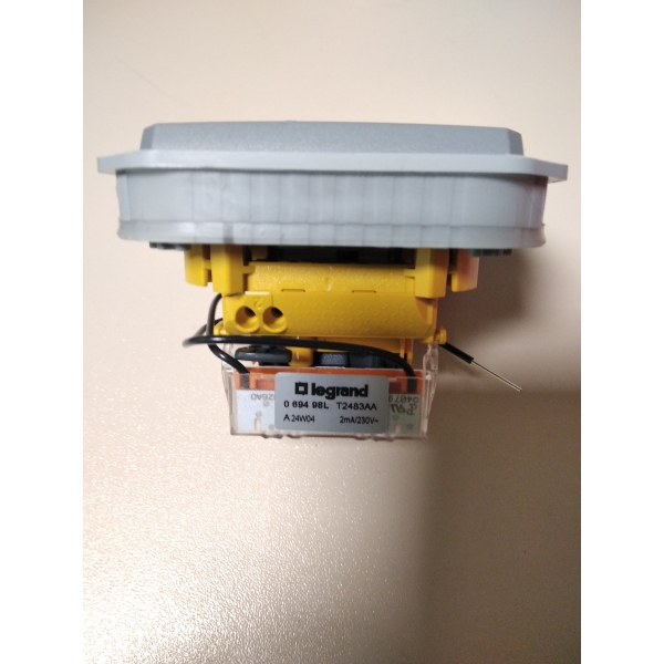 Legrand Plexo - Bouton poussoir lumineux 10A - 250V - IP55/IK08 - Réf : 069722L