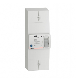 Legrand - Disjoncteur de branchement EDF - bipolaire - 60A instantané - 500MA - Réf : 401051