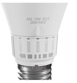 Spectrum - Ampoule LED E-27 - LED GLS 10W - Angle 270° - 5 CCT -1100lm - Réf : WOJ+14715