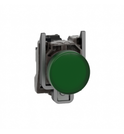 Schneider - Harmony XB4 - Voyant lumineux LED D22 - IP66 - vert - 230V - Réf : XB4BVM3