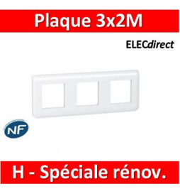Legrand Mosaic - Plaque 3 x...