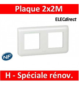 Legrand Mosaic - Plaque 2 x...
