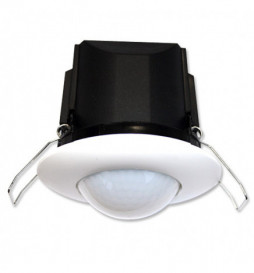 B.E.G - Détecteur de mouvement avec zone de détection circulaire - encastré Plafond - Blanc - Réf : 92196