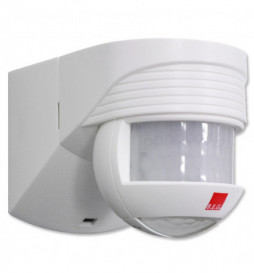 B.E.G - Détecteur de mouvement avec zone de détection 200° - Mural - Blanc - LC-Click-N 200 - Réf : 91002