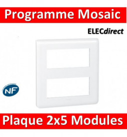 Legrand Mosaic - Plaque 2 x...