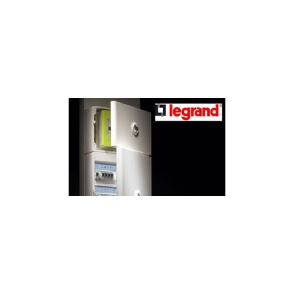 Legrand - Porte Blanche pour tableau DRIVIA - 36 Modules 2 Rangées - 401232