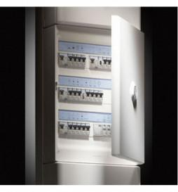 Legrand - Porte Blanche pour tableau DRIVIA - 36 Modules 2 Rangées - 401232