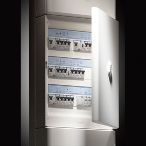 Legrand - Porte Blanche pour tableau DRIVIA - 36 Modules 2 Rangées - 401232